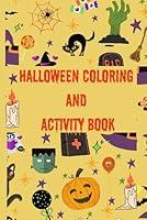 Algopix Similar Product 8 - Halloween Coloring and Activity Book