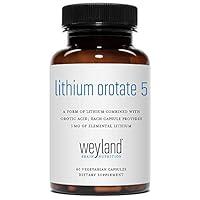 Algopix Similar Product 10 - Lithium Orotate  5mg of Elemental