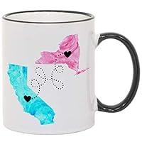 Algopix Similar Product 1 - Custom Quote Long Distance State Mug