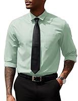 Algopix Similar Product 17 - COOFANDY Men Button Down Dress Shirts