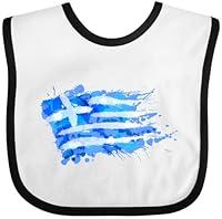 Algopix Similar Product 14 - inktastic Abstract Greek Flag Baby Bib