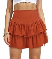 Algopix Similar Product 19 - Vigorics High Waisted Skirt Brown Skirt