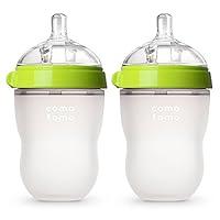 Algopix Similar Product 8 - Comotomo Baby Bottle Green 8 oz 2