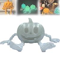 Algopix Similar Product 4 - Halloween 3D Printed Luminous Pumpkin