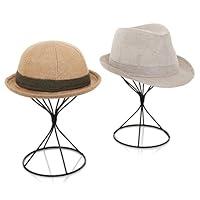 Algopix Similar Product 6 - MyGift Table Hat Rack Black Metal Wire