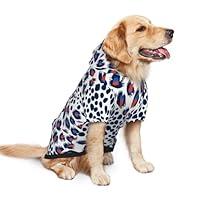 Algopix Similar Product 6 - Leopard Skin Dog Hoodie Soft Dog