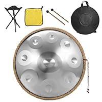 Algopix Similar Product 10 - Handpan Drum 22Inch D Minor 9Note