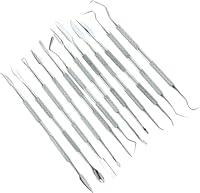 Algopix Similar Product 9 - SE 12Piece Stainless Steel Wax Carvers