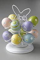 Algopix Similar Product 2 - Nifty Easter Egg Carousel  White