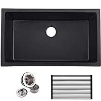 Algopix Similar Product 16 - VCCUCINE Black Kitchen Sink 307 Inch