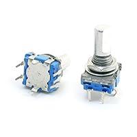 Algopix Similar Product 1 - uxcell 2PCS 6mm Metal D Shaft 5 Pins