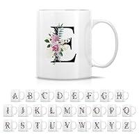 Algopix Similar Product 15 - Retreez Initial AZ Floral Botanical