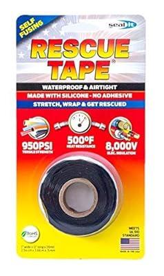 XFasten Silicone Self Fusing Tape 1-Inch x 36-Foot (Clear