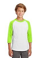 Algopix Similar Product 1 - SportTek Youth Colorblock Raglan