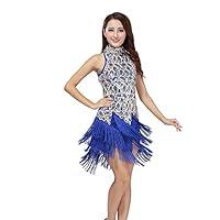 Algopix Similar Product 12 - ESHOO Ladies Latin Dance Dress Salsa
