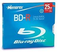Algopix Similar Product 3 - Memorex 25GB Blue Ray BD-R 2X Write Once