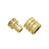 Algopix Similar Product 14 - Green Thumb Brass Quick Connector Set