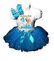 Algopix Similar Product 17 - Frozen elsa Birthday Party Dress 4th