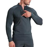 Algopix Similar Product 16 - BROKIG Mens Dualzip Gym Workout 14 Zip