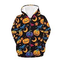 Algopix Similar Product 10 - Jekioweii Boys Girls Halloween Zip Up