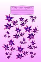 Algopix Similar Product 1 - Composition Notebook Purple Lily Field