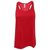 Algopix Similar Product 1 - Bella LadiesWomens Flowy Racerback