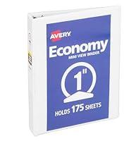 Algopix Similar Product 16 - Avery Mini Economy View 3 Ring Binder