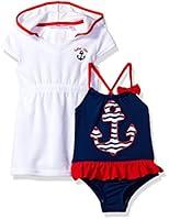 Algopix Similar Product 14 - Wippette Girls Anchor Swim  Cover Up