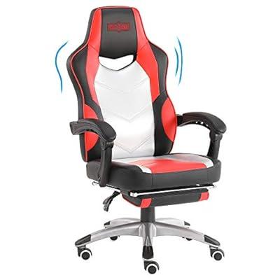 gaming chair with footrest installation video 