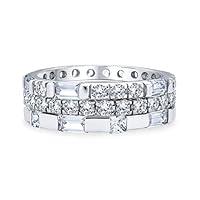 Algopix Similar Product 11 - Geometric Cubic Zirconia AAA CZ Round