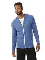 Algopix Similar Product 9 - Alternative Mens Zip Hoodie eco Grey