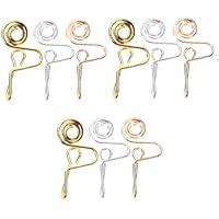 Algopix Similar Product 16 - VALICLUD 9 Pcs Nose Clip Fake Nose Ring