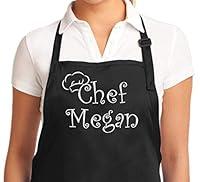 Algopix Similar Product 19 - Personalized Apron Embroidered Chef Any