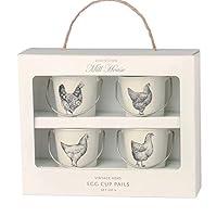 Algopix Similar Product 9 - EDDINGTONS Vintage Hens Egg Cup Pails