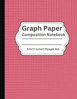 Algopix Similar Product 8 - Graph Paper Composition Notebook Grid