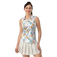 Algopix Similar Product 10 - Ygupzwe Womens Sleeveless Golf Shirts