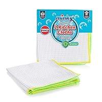 Algopix Similar Product 7 - Minky Microfibre Kitchen Cloths Pack