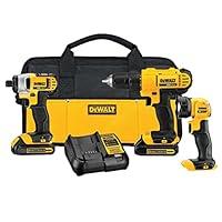 Algopix Similar Product 17 - DEWALT 20V MAX Cordless Drill Combo