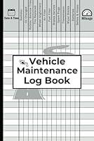 Algopix Similar Product 3 - Vehicle Maintenance Log Book Car