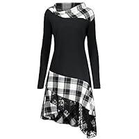 Algopix Similar Product 6 - CHARMMA Womens Plus Size Mock Neck