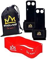 Algopix Similar Product 11 - Gymnastics Grips with Wide Wrist Wraps