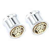 Algopix Similar Product 8 - Pierce2GG Stainless Steel Gold Hamsa