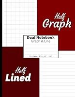 Algopix Similar Product 11 - Dual Notebook Graph  Line Graph and