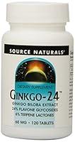 Algopix Similar Product 8 - Source Naturals Ginkgo24 Biloba