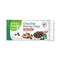 Algopix Similar Product 7 - Amazon Fresh Chocolate Baking Chips