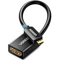 Algopix Similar Product 4 - UGREEN Micro HDMI to HDMI Adapter Male