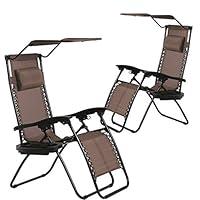Algopix Similar Product 2 - Patio Chairs Lounge Chair Zero Gravity