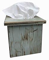 Algopix Similar Product 20 - TISSUE BOX COVER WOODEN Square for