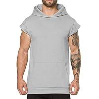 Algopix Similar Product 18 - Goldweather Men Hooded TShirt Short