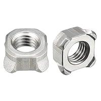 Algopix Similar Product 19 - uxcell Weld NutsM10 Square UNC Coarse